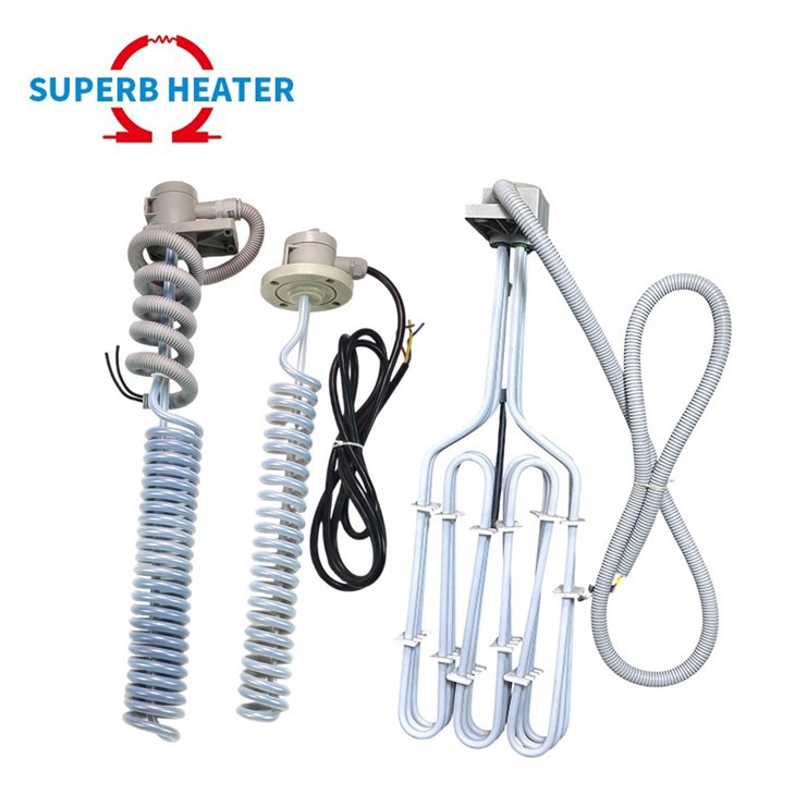 Customized Sizes 220V PTFE Immersion Heater For Electroplating Bath best